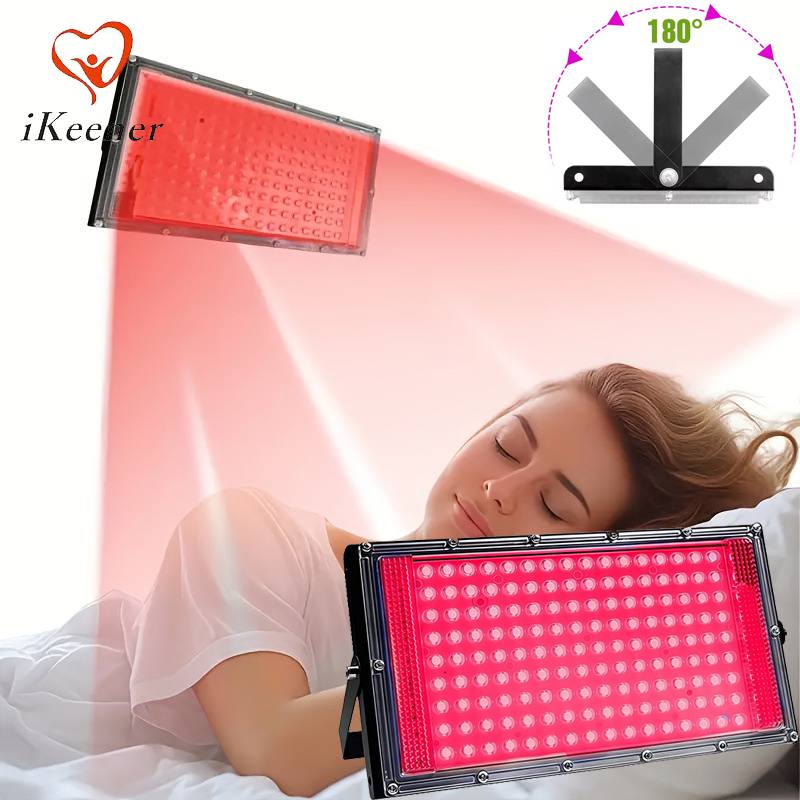 Red Light Therapy Torch 660Nm - 赤色光療法ランプ 96個LED 660nm 850nm赤外線ライトパネルデバイス 顔のアンチエイジングスキンケア美容機器