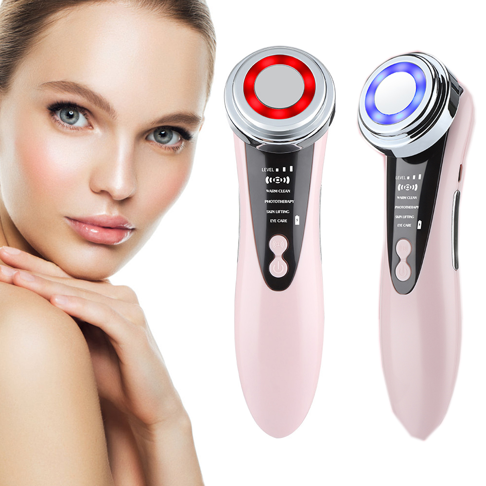 Photon Light Therapy Device Skin - EMS LEDライトフェイシャルマッサージャー,肌の若返りデバイス,フェイスリフト,アンチエイジング,アイケア,セラピー