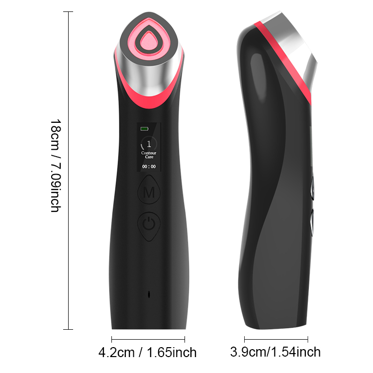 8in1光子療法デバイス、赤青光マイクロカレントフェイシャル - Photon Light Therapy Device Skin のレビューと価格