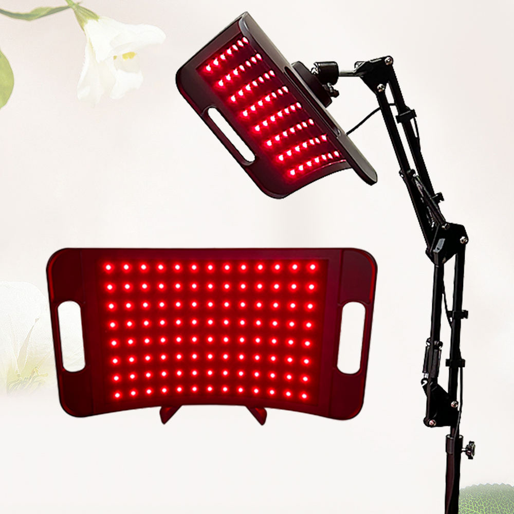 赤色光療法パネル、調整可能なスタンド付き、デュアルチップ66 - Red Light Therapy Panel 660 850 のレビューと価格