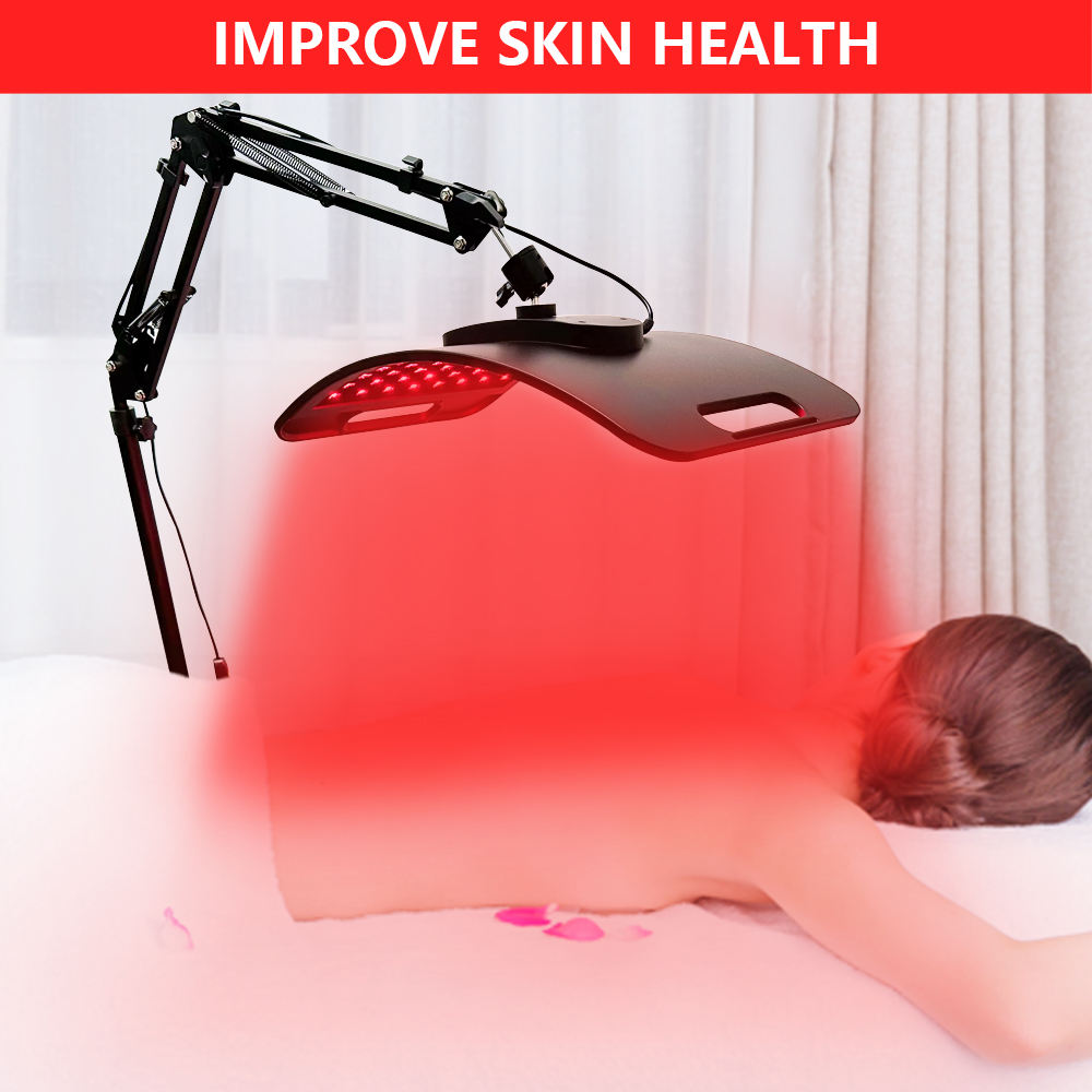 赤色光療法パネル、調整可能なスタンド付き、デュアルチップ66 - Red Light Therapy Panel 660 850 のレビューと価格