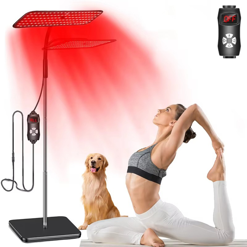 スタンド付きLED赤色光療法ランプ。660nmと850nmの - Red Light Therapy Torch 660Nm のレビューと価格