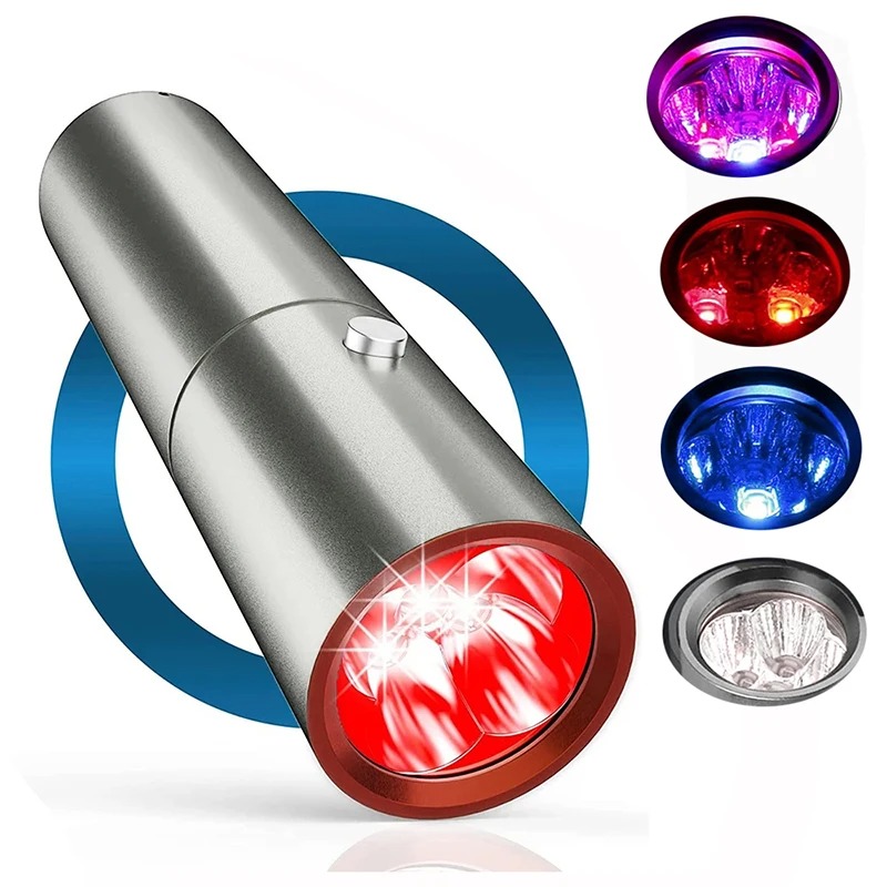 新発売のポータブルLED懐中電灯。630nm、660nm、8 - Red Light Therapy Torch 660Nm のレビューと価格