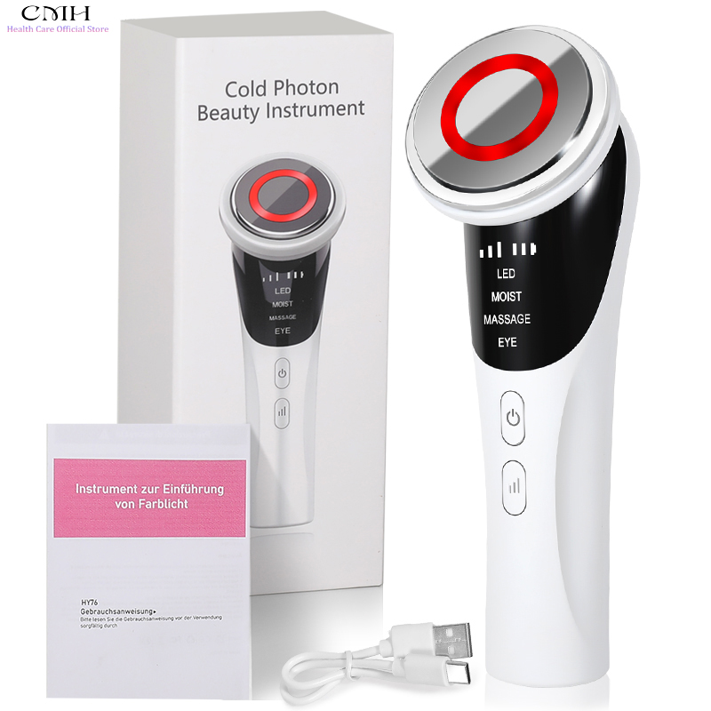 4 in 1 冷光フォト美容器 LEDライトセラピー 温冷湿 - Photon Light Therapy Device Skin のレビューと価格