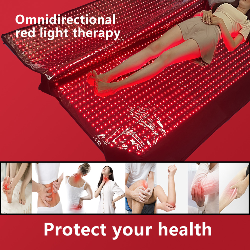 工場直販 LED赤色光療法ブランケット 全身赤外線疼痛緩和デ - Led Light Therapy Bed Full Body のレビューと価格