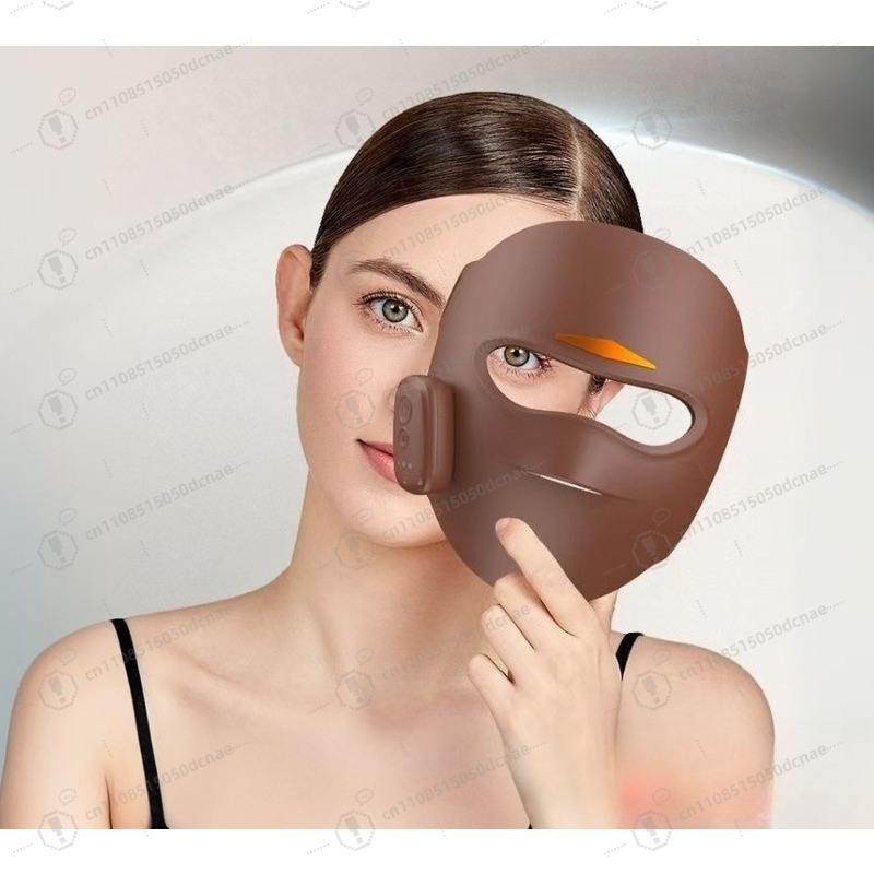 ワイヤレスLEDフォトフェイスマスク 赤色光療法デバイス 3 - Silicone Led Face Mask Wireless のレビューと価格