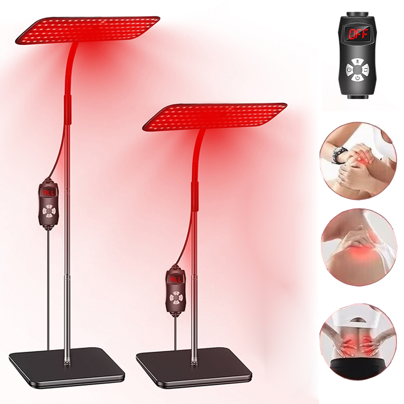 近赤外線ライトパネル 660nm 850nm 赤色光ランプ  - Red Light Therapy Panel 660 850 のレビューと価格