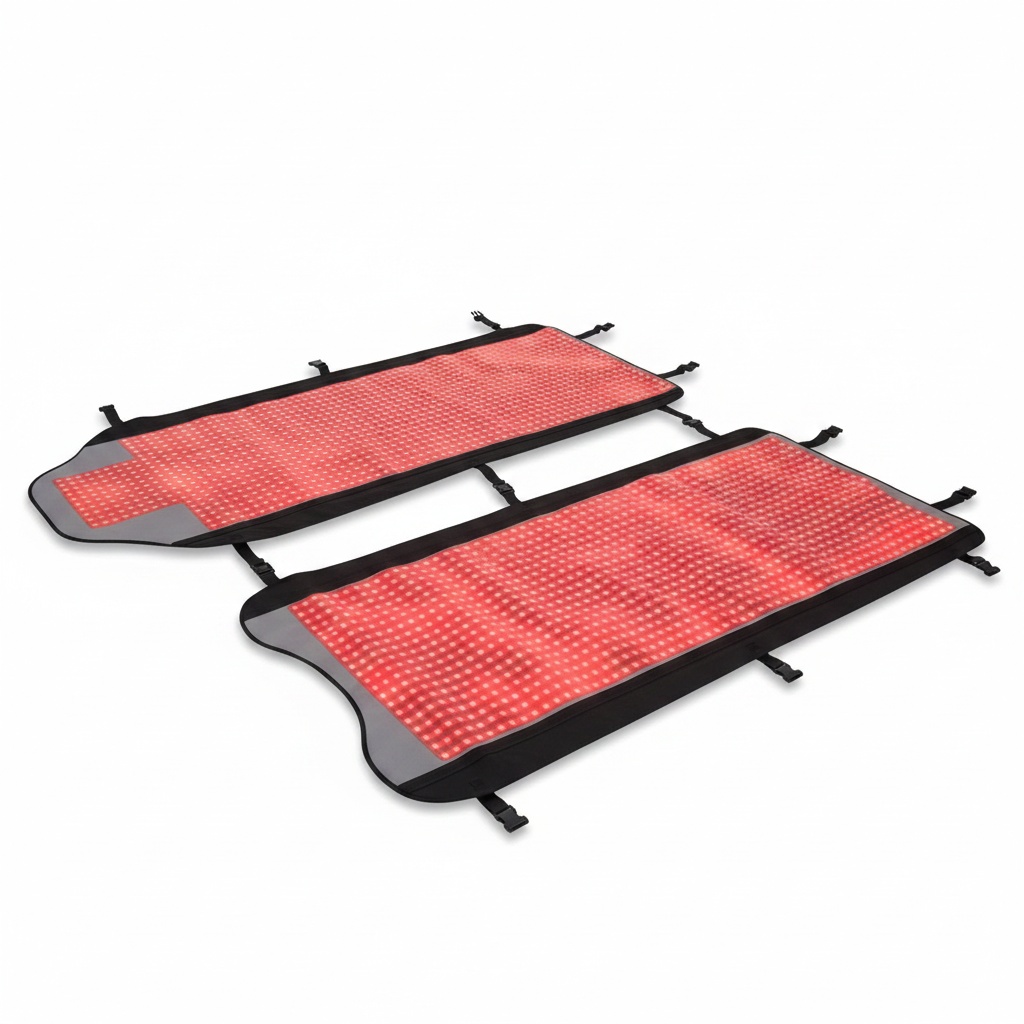 赤色光療法マット、250W 2520個LED搭載全身遠赤外線 - Led Light Therapy Bed Full Body のレビューと価格