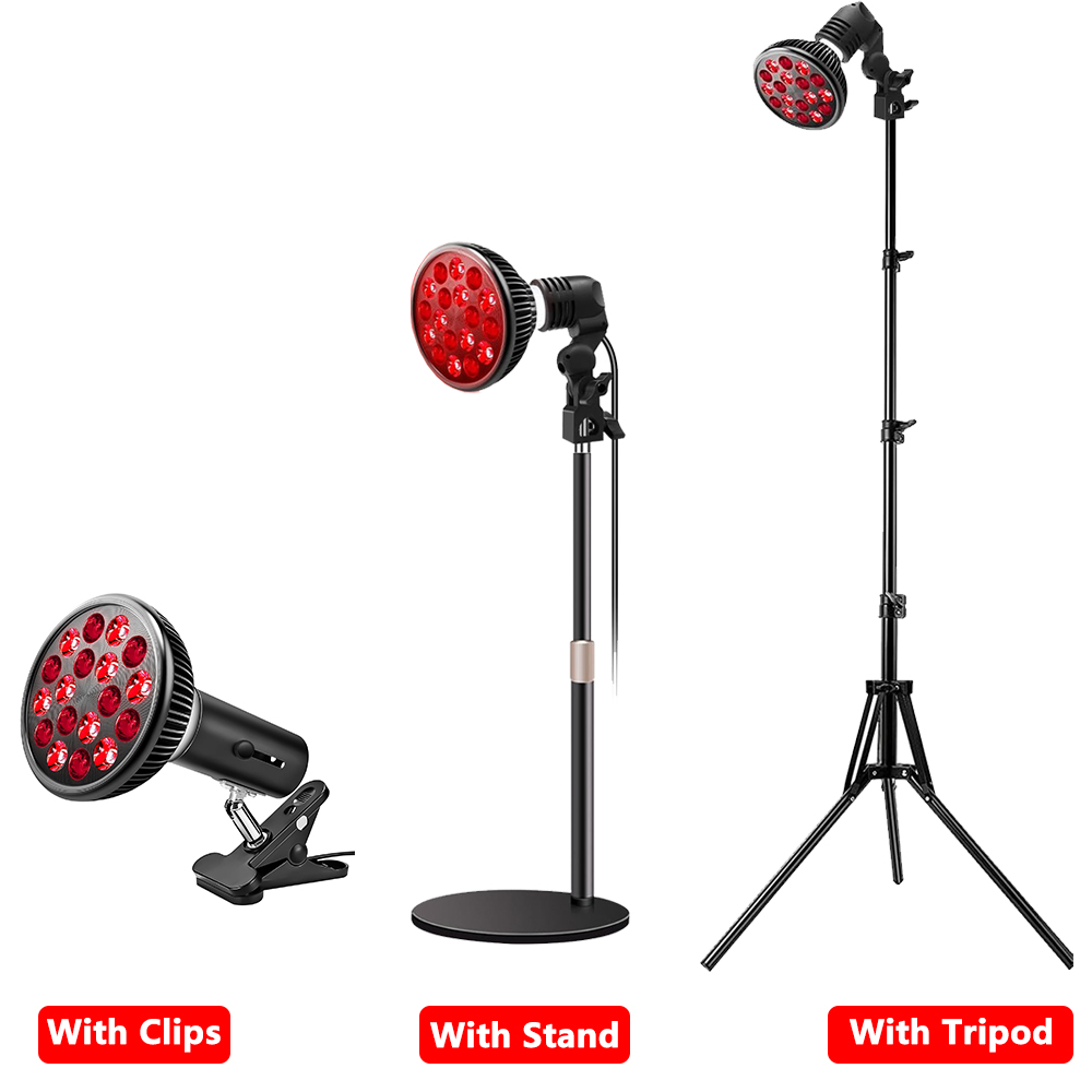 赤色光と赤外線光線療法デバイス 人間とペットの関節と筋肉の痛 - Red Light Therapy Panel 660 850 のレビューと価格